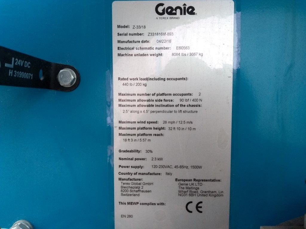 Genie Z 33/18 - Statech.cz