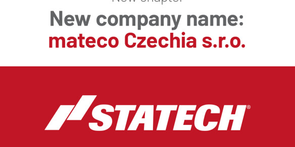 We are changing our name: STATECH s.r.o. will become mateco Czechia s.r.o.