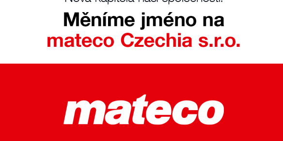 Měníme jméno: STATECH s.r.o. bude mateco Czechia s.r.o.