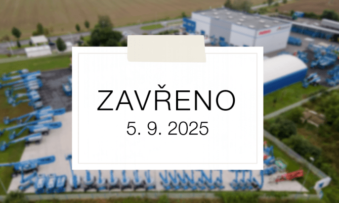 Výjimečné uzavření poboček 5. 9. 2025