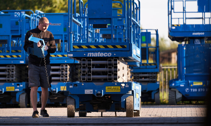 Přijímací technik pracovních plošin - Dolní Beřkovice (m/ž)